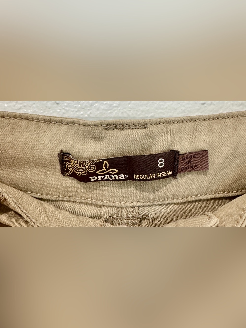 Prana Monarch Convertible Pants Khaki Tan Stretch Zion Zip Off Hiking Cargo 8 - Picture 4 of 10